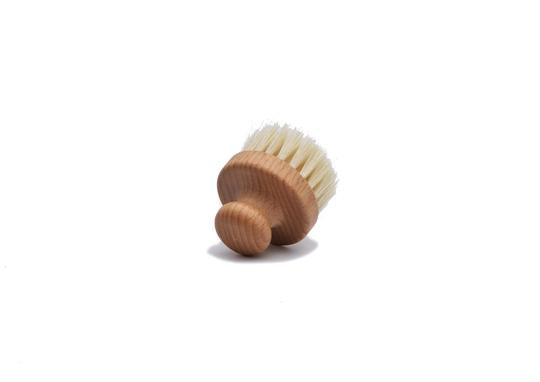 St James Shaving Emporium natural bristle round face brush