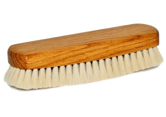 St James Shaving Emporium shoe buffing brush with light bristles