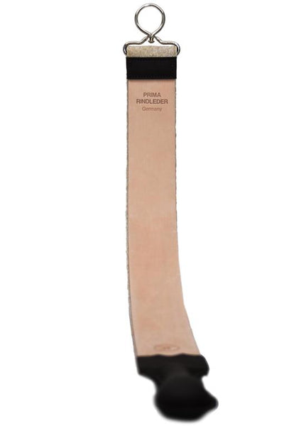 Strop leather with linen back and cushioned handle