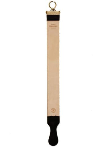 Strop leather with linen back and cushioned handle